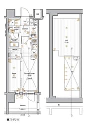 PREMIUM CUBE 池袋本町の物件間取画像